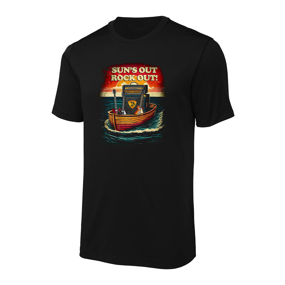 Joe Bonamassa Sun's Out Rock Out UV Pro t-skjorte herre
