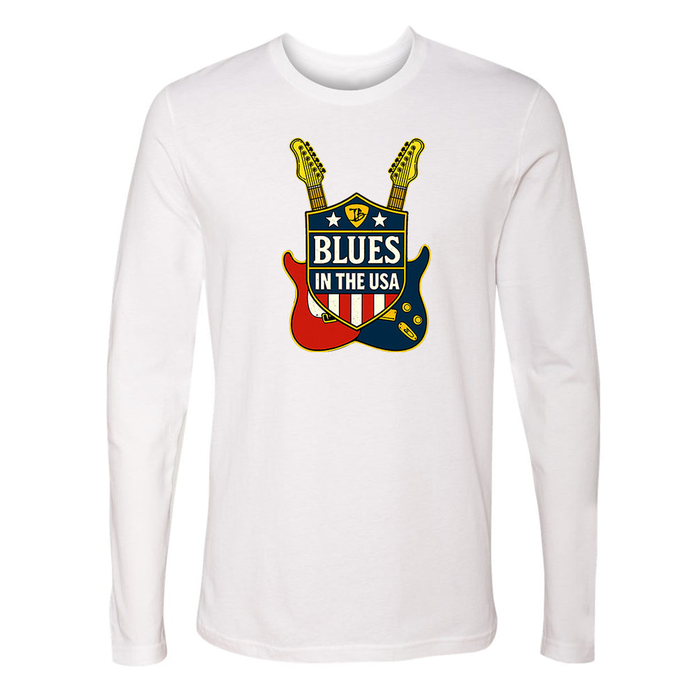 Joe Bonamassa Blues In The USA langermet t-skjorte svart