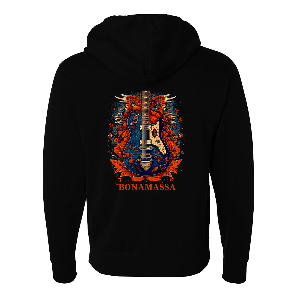 Joe Bonamassa Blues Reverie zip-hoodie hettegenser svart smal