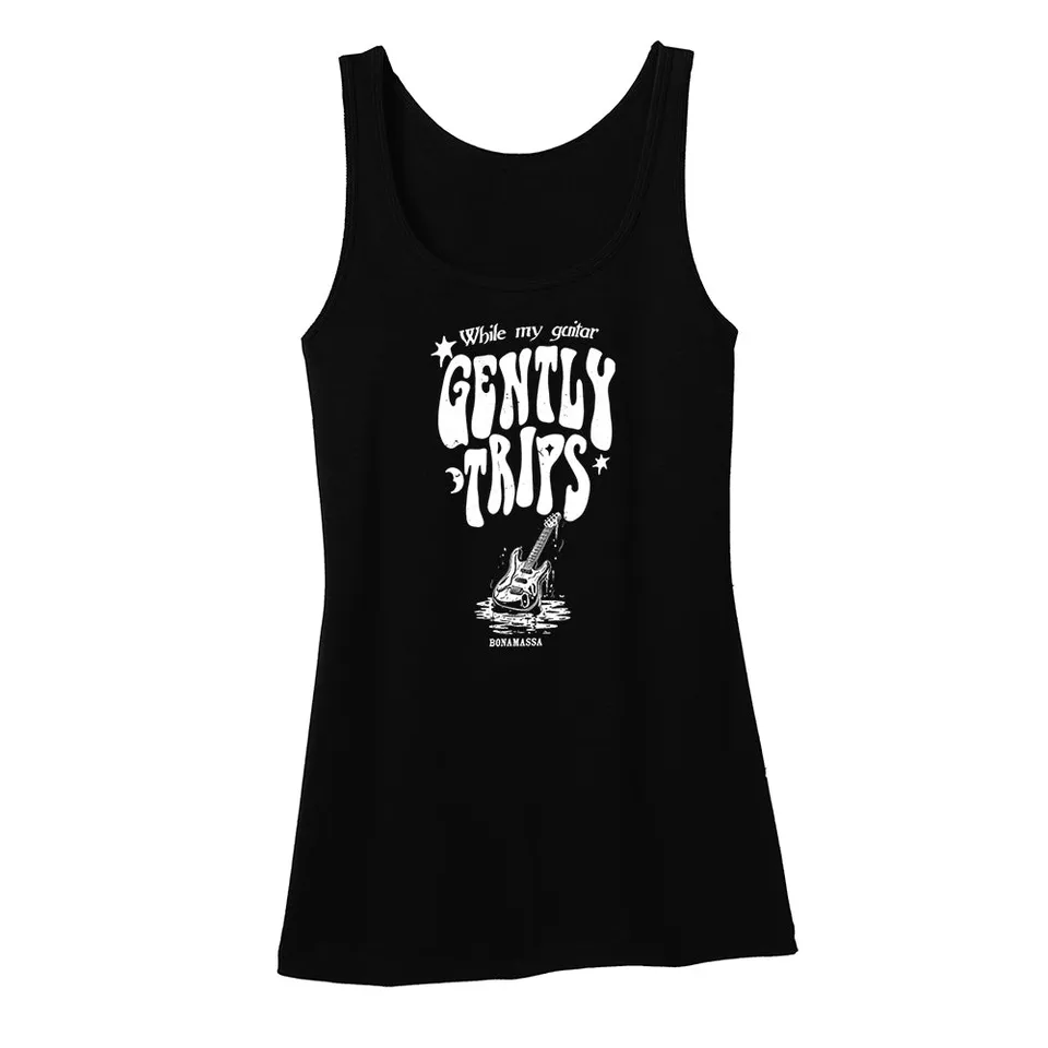 Joe Bonamassa Gently Trips singlet hvit dame bomull