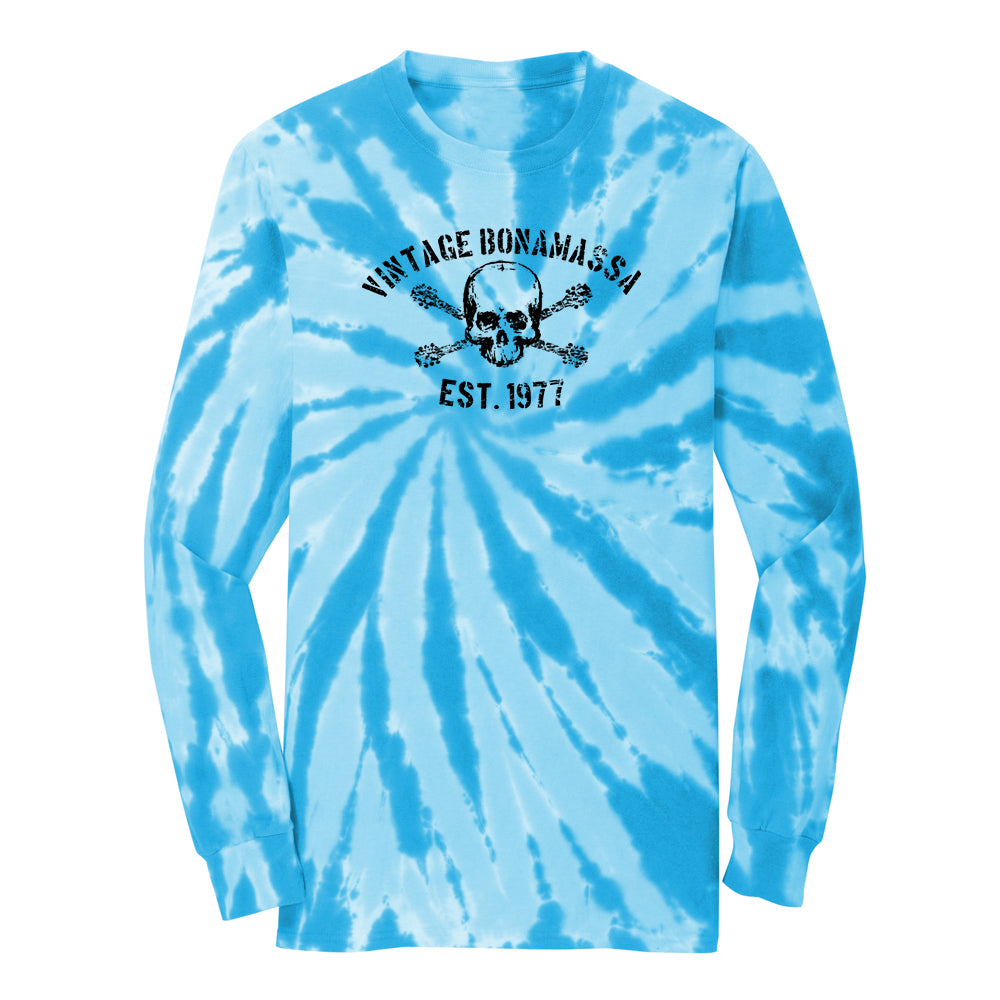 Joe Bonamassa JB Vintage Tie Dye Langermet unisex bomull