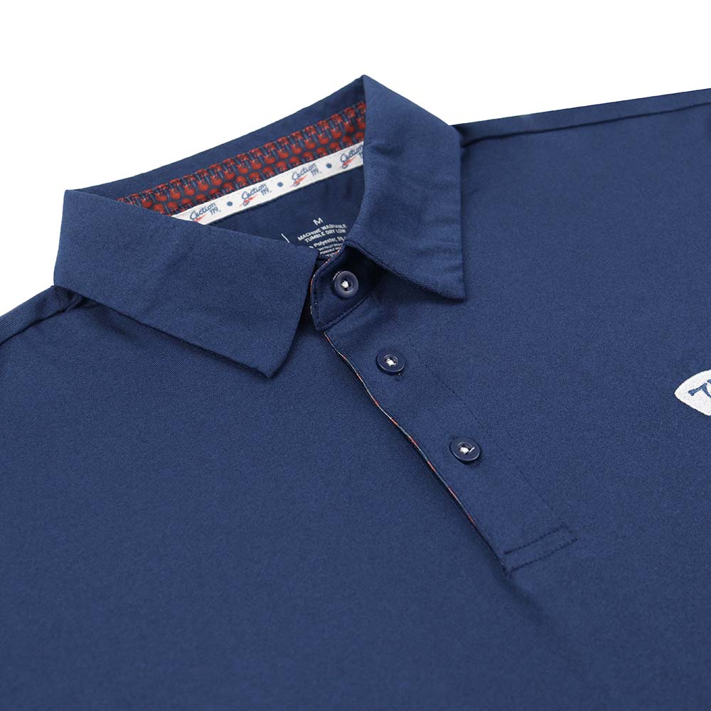 Joe Bonamassa Dry Fit polo herre SEC.119 svart stretch