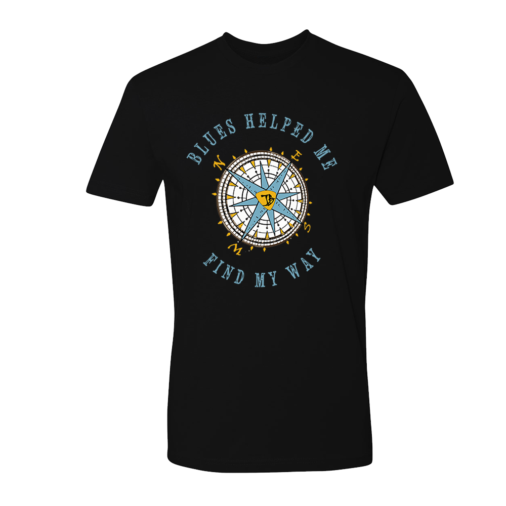Joe Bonamassa Blues Helped Me t-skjorte svart
