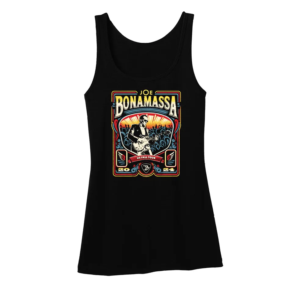 Joe Bonamassa 2024 U.S. Fall Tour singlet dame bomull