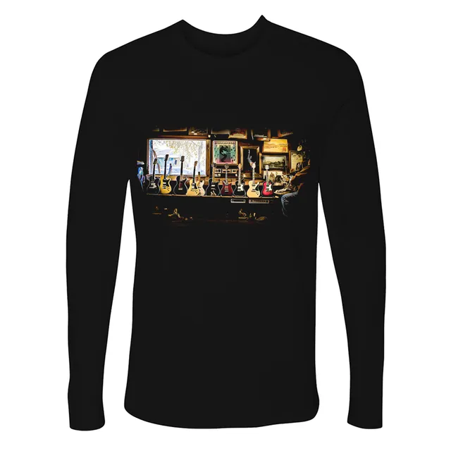 Joe Bonamassa Blues Shop langermet t-skjorte svart bomull