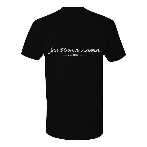 Joe Bonamassa Bona Who License Plate T-skjorte unisex