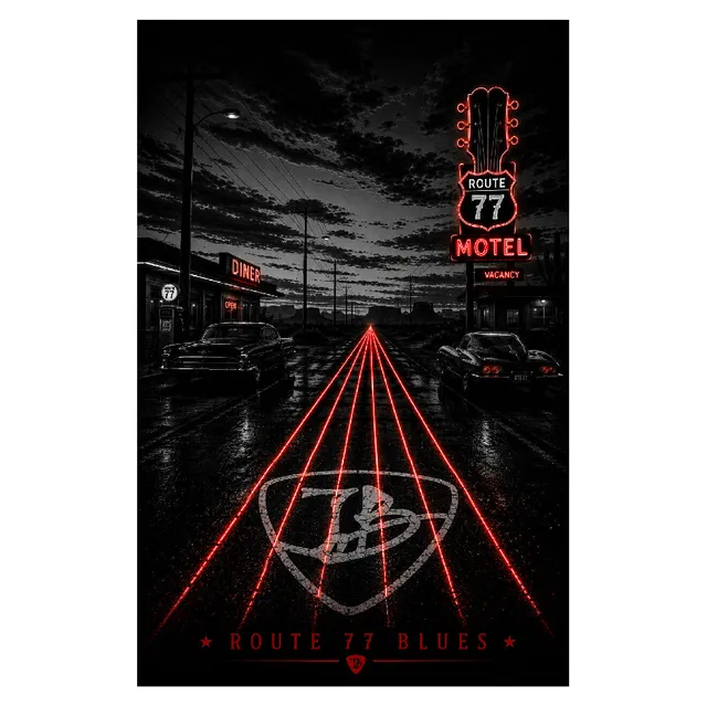 Joe Bonamassa Route 77 Blues 2026 print plakat forhåndsbestilling