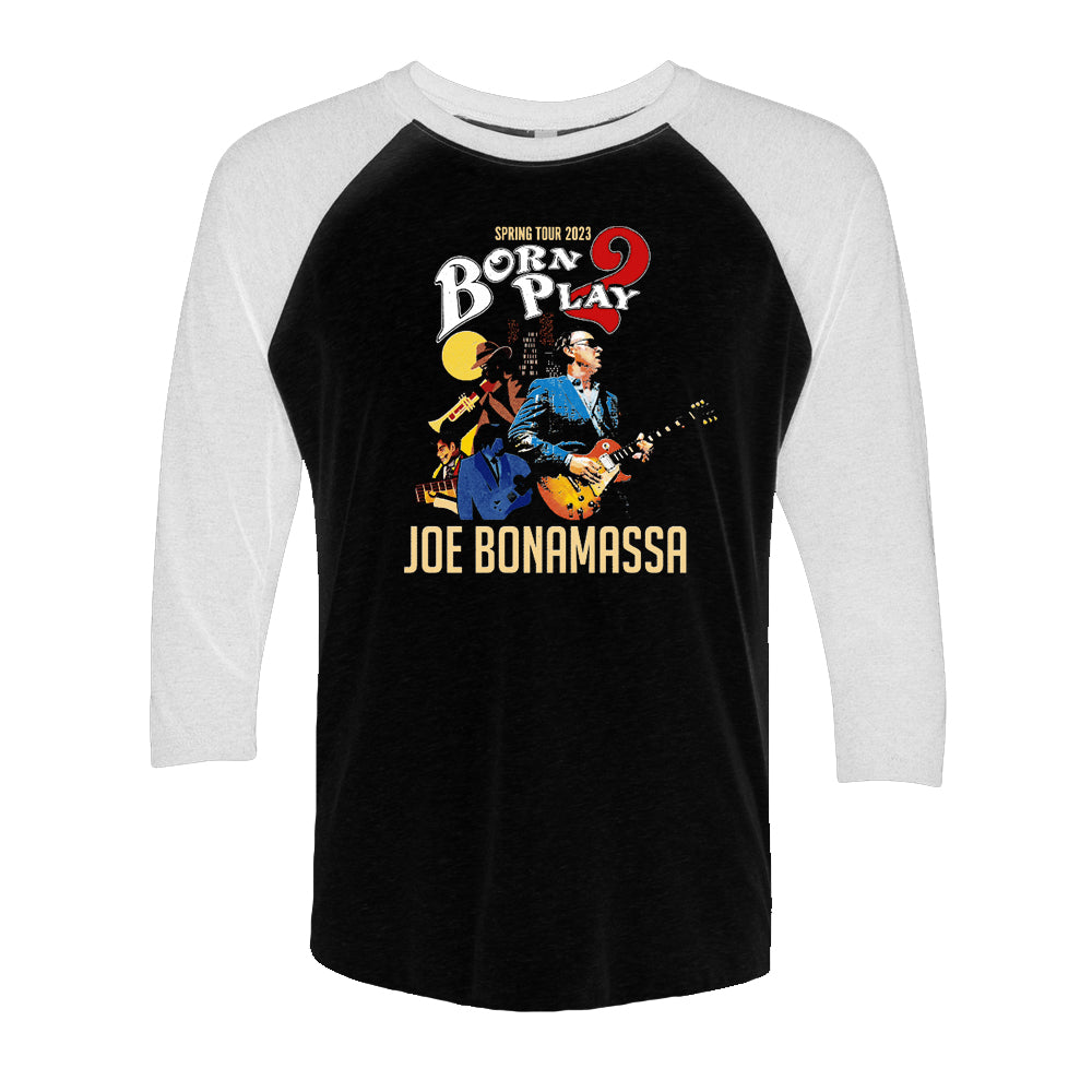 Joe Bonamassa 2023 U.S. Spring Tour t-skjorte 3/4