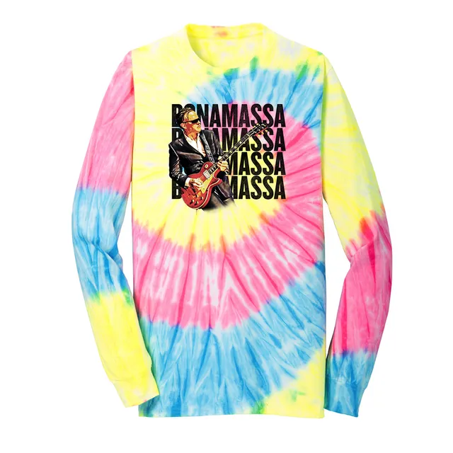 Joe Bonamassa Quadamassa 2.0 langermet tie-dye unisex
