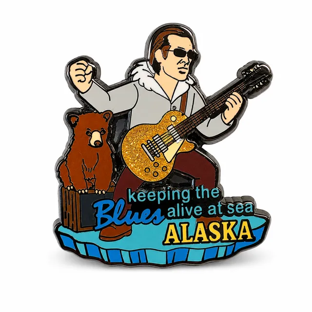 Joe Bonamassa KTBA at Sea Alaska 2025 pin samleobjekt
