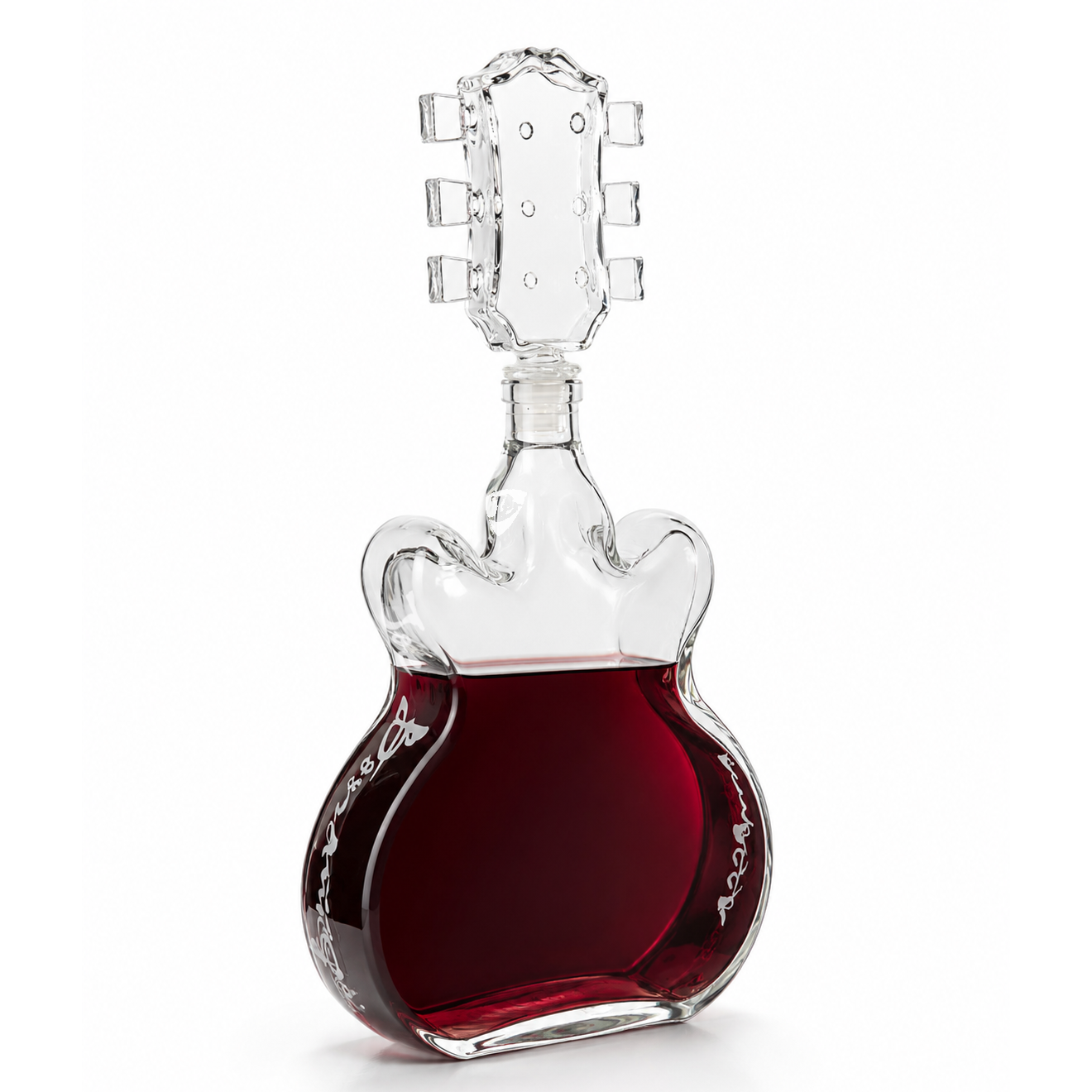 Joe Bonamassa Guitar vinkaraffel 750 ml klart glass