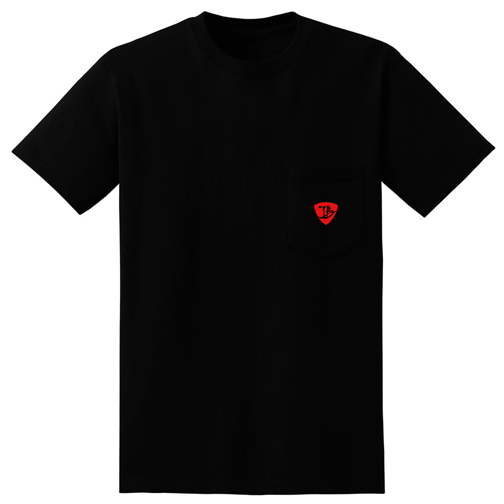 Joe Bonamassa Red & Blues t-skjorte lomme bomull unisex