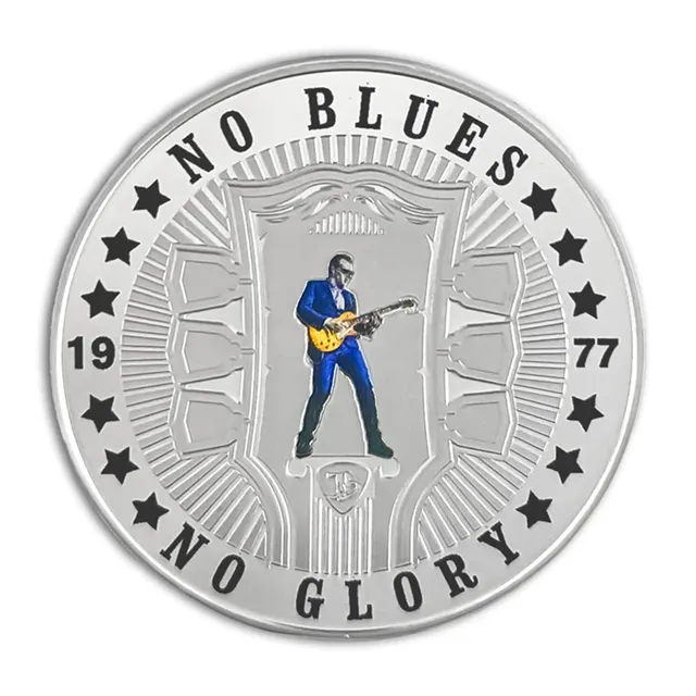 Joe Bonamassa 2024 JB Fine Silver Coin samlemynt 1 oz limited