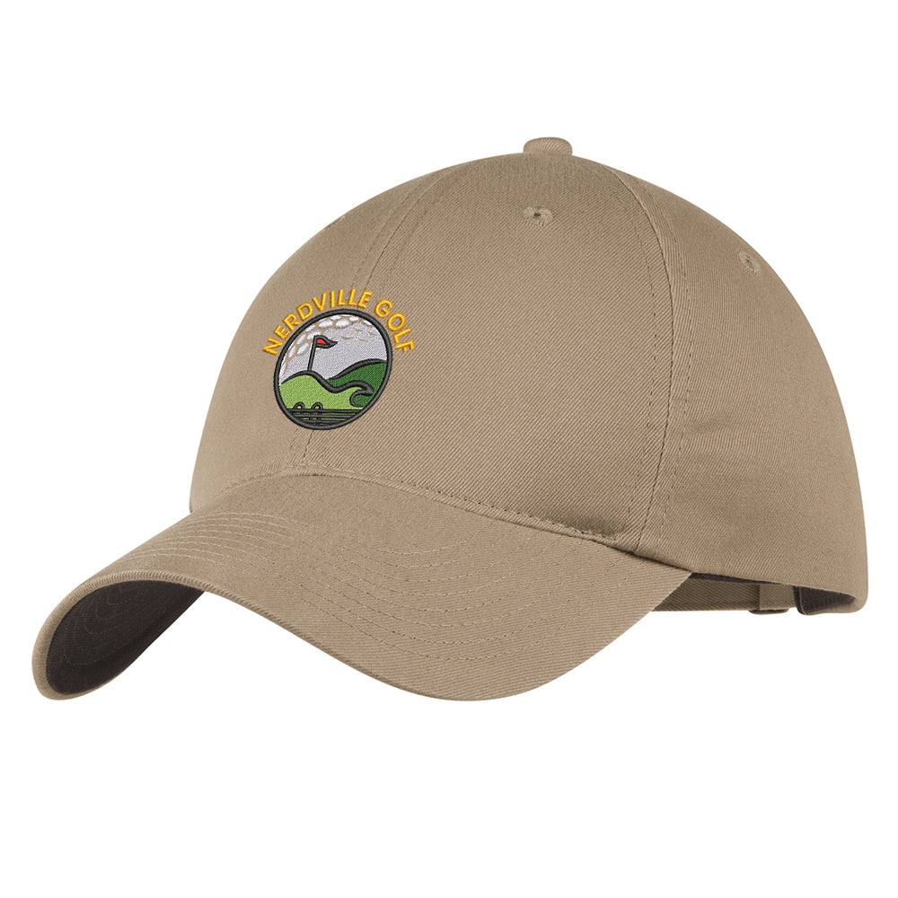 Joe Bonamassa Nerdville Golf Nike caps svart twill