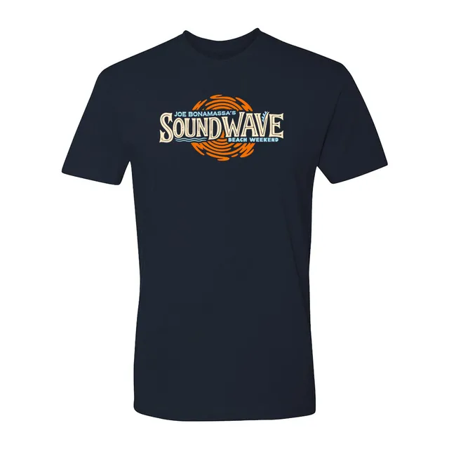 Joe Bonamassa Sound Wave Beach Weekend 2026 t-skjorte navy