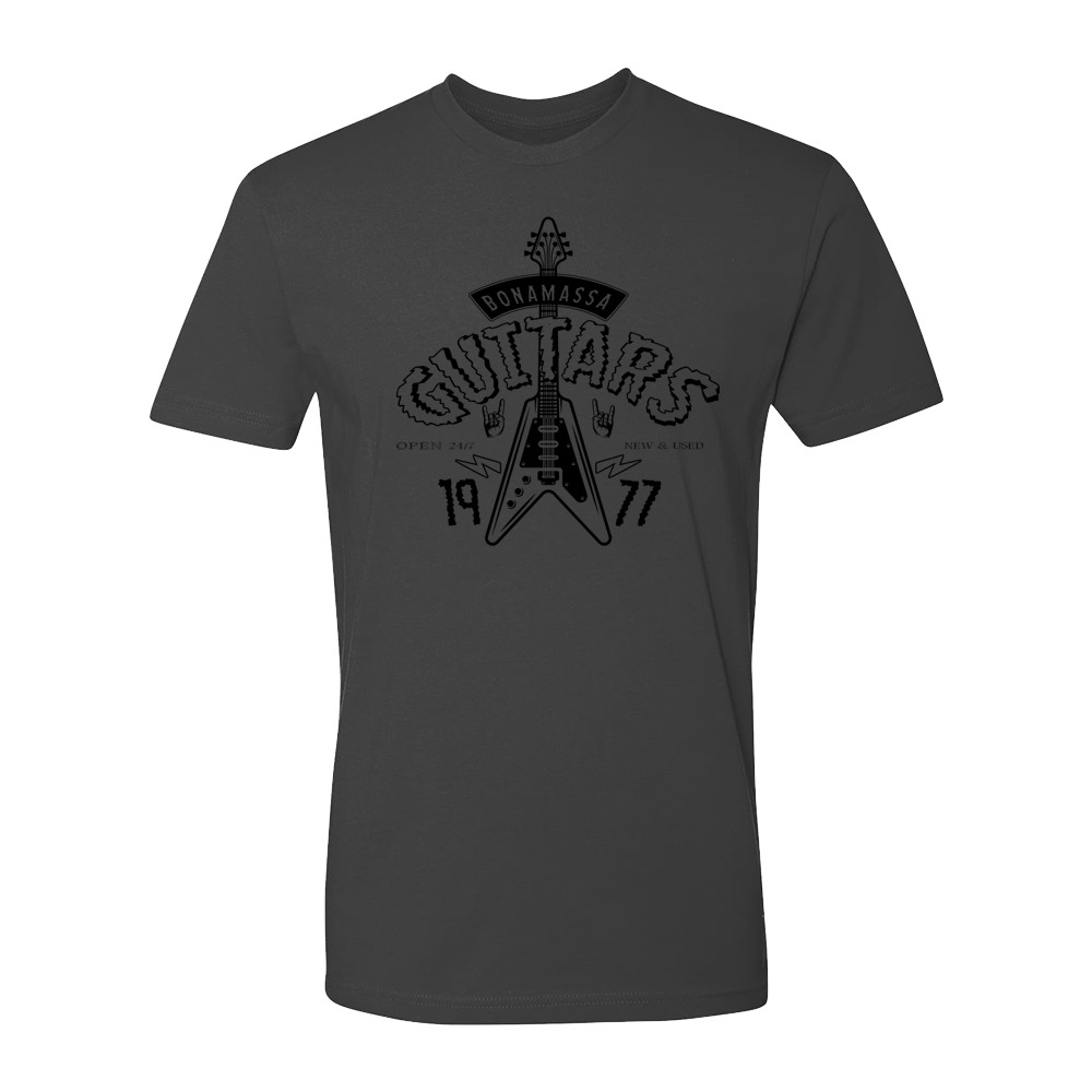 Joe Bonamassa Guitar Shockz t-skjorte unisex bomull