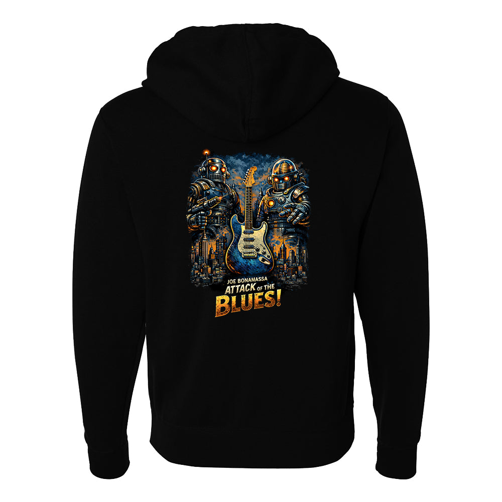 Joe Bonamassa Attack Of The Blues Zip-Up Hoodie hettejakke