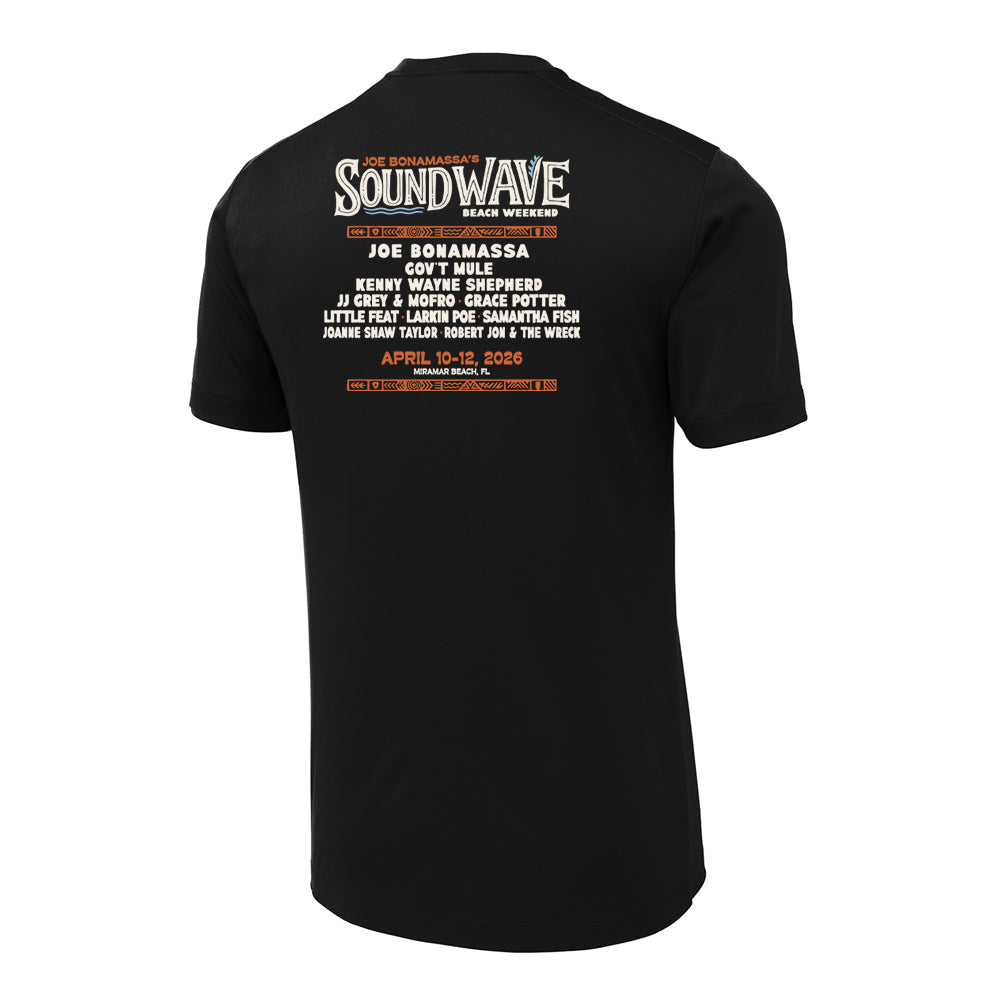 Joe Bonamassa 2026 Sound Wave Beach Weekend t-skjorte