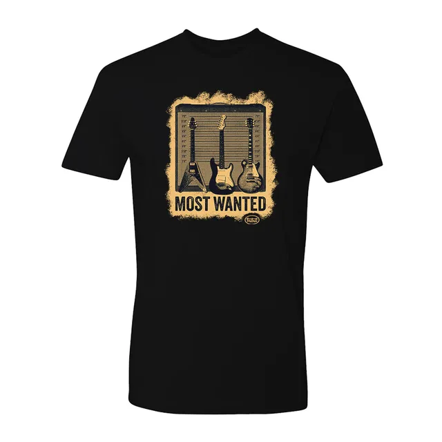Joe Bonamassa Tribut Blues Most Wanted T-skjorte unisex bomull