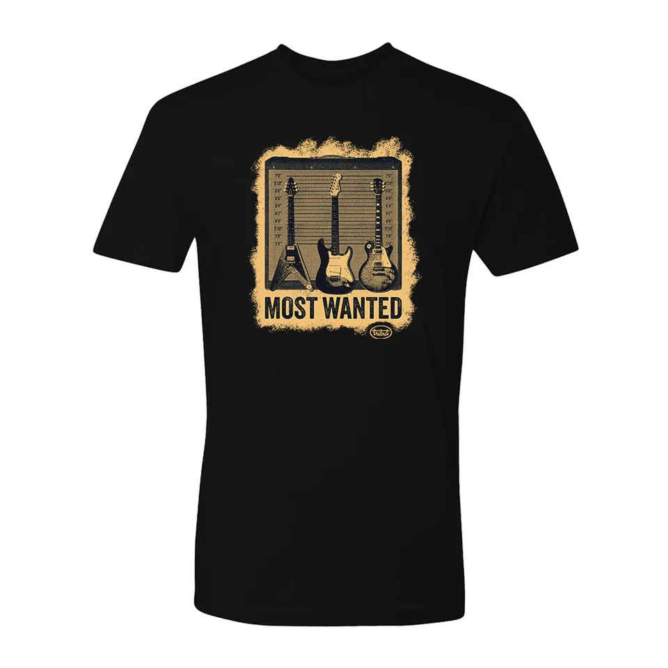 Joe Bonamassa Tribut Blues Most Wanted T-skjorte unisex bomull