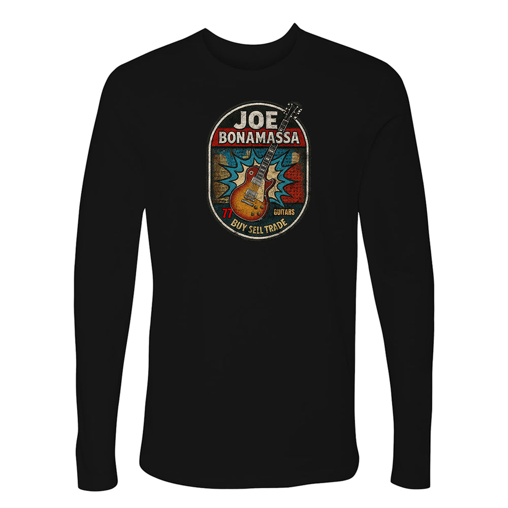 Joe Bonamassa Premium Collection langermet t-skjorte svart