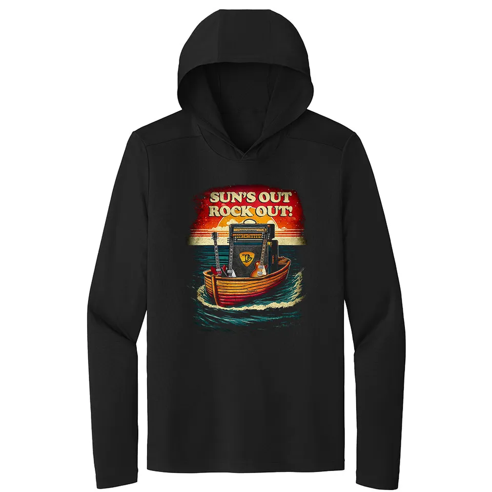 Joe Bonamassa Sun's Out Rock Out hoodie svart UV50