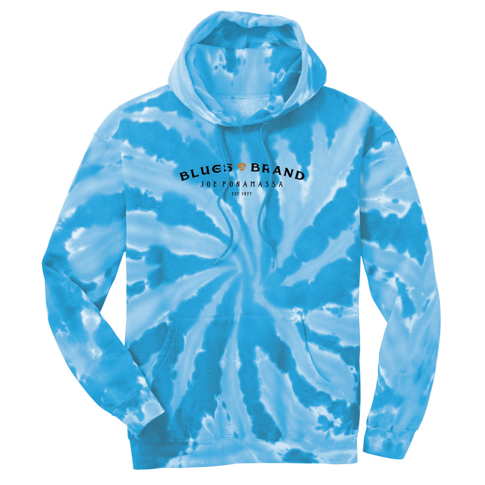 Joe Bonamassa Blues Brand hettegenser unisex rosa tie-dye