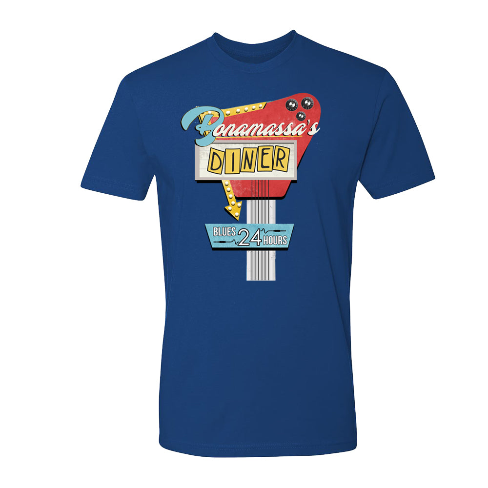 Joe Bonamassa Bonamassa's Diner t-skjorte unisex svart bomull