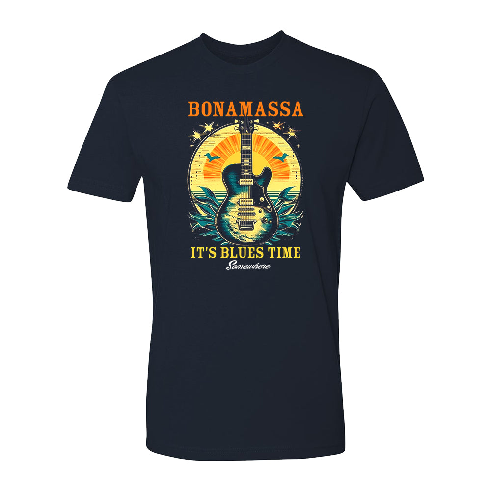 Joe Bonamassa It’s Blues Time Somewhere t-skjorte unisex bomull
