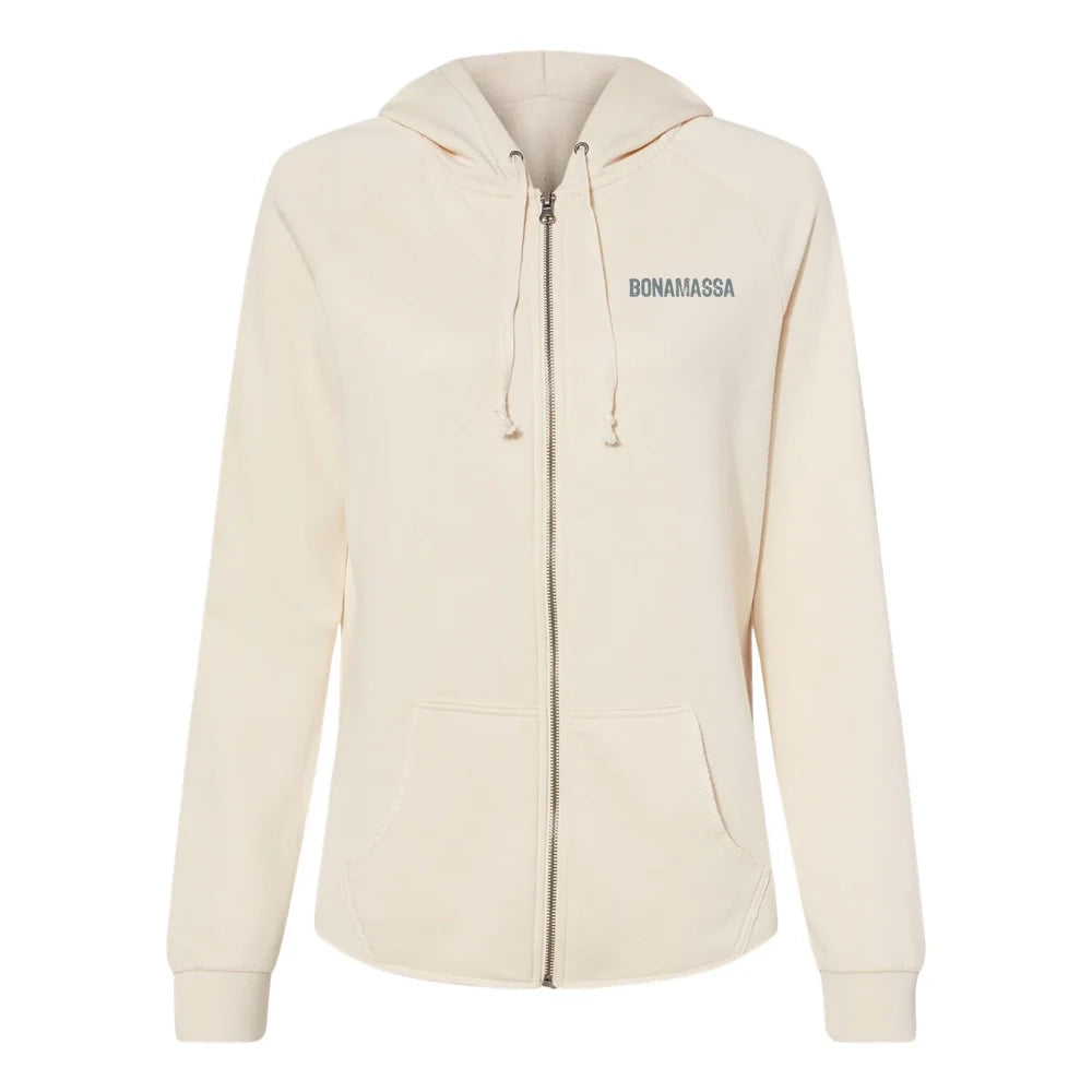 Joe Bonamassa Acoustic Autumn wave wash zip-hoodie dame