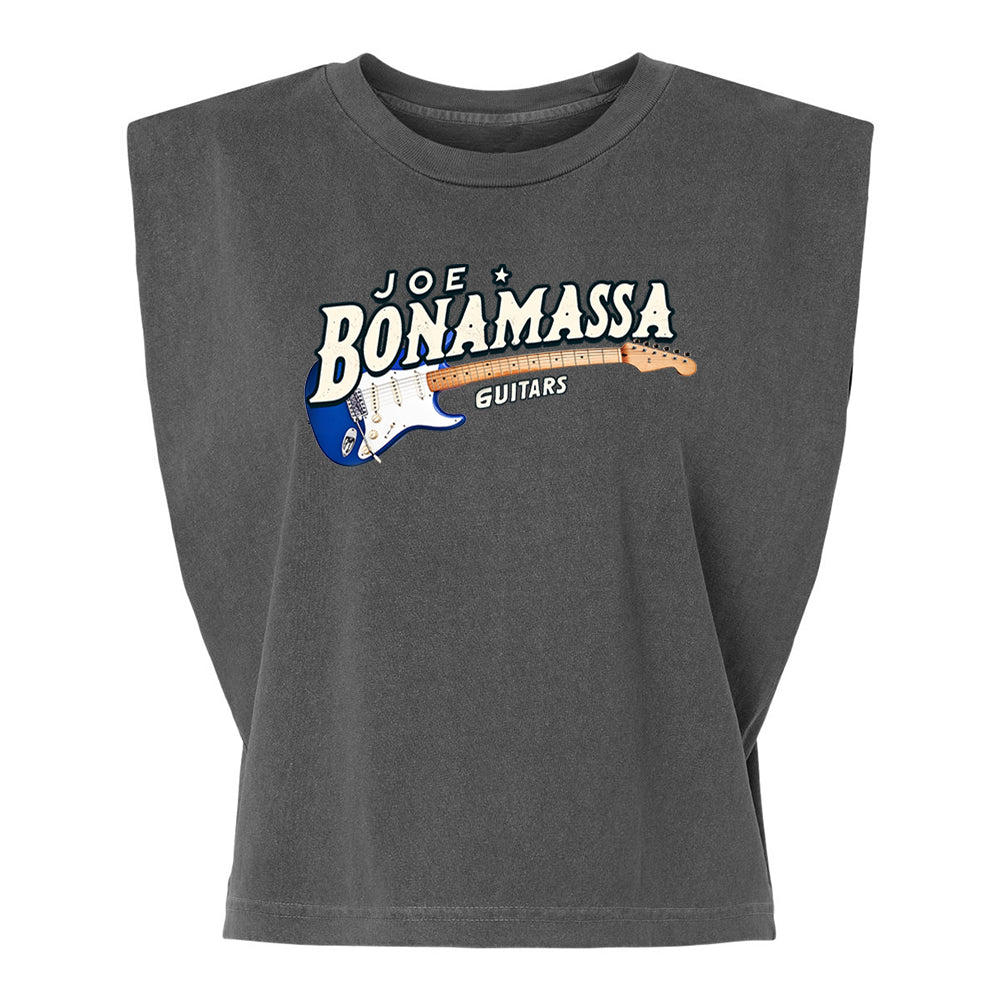 Joe Bonamassa Royal Strat Muscle Tee t-skjorte dame navy
