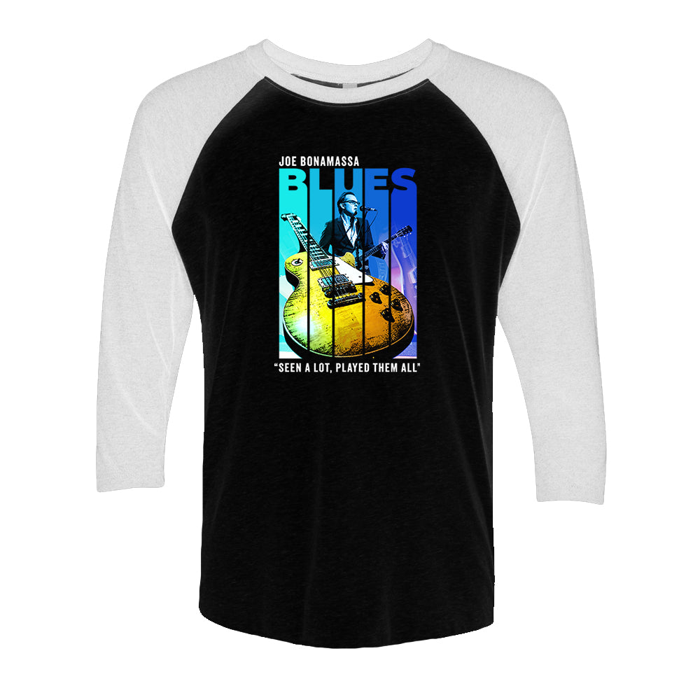 Joe Bonamassa Shades Of Blues 3/4 t-skjorte unisex