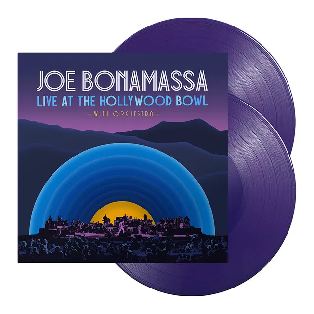 Joe Bonamassa Live at Hollywood Bowl dobbel vinyl Blue Eclipse