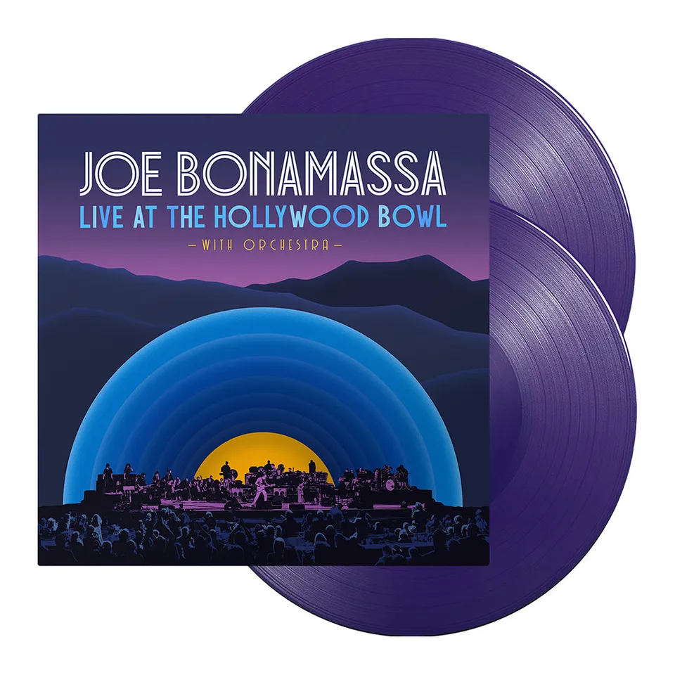 Joe Bonamassa Live at Hollywood Bowl dobbel vinyl Blue Eclipse