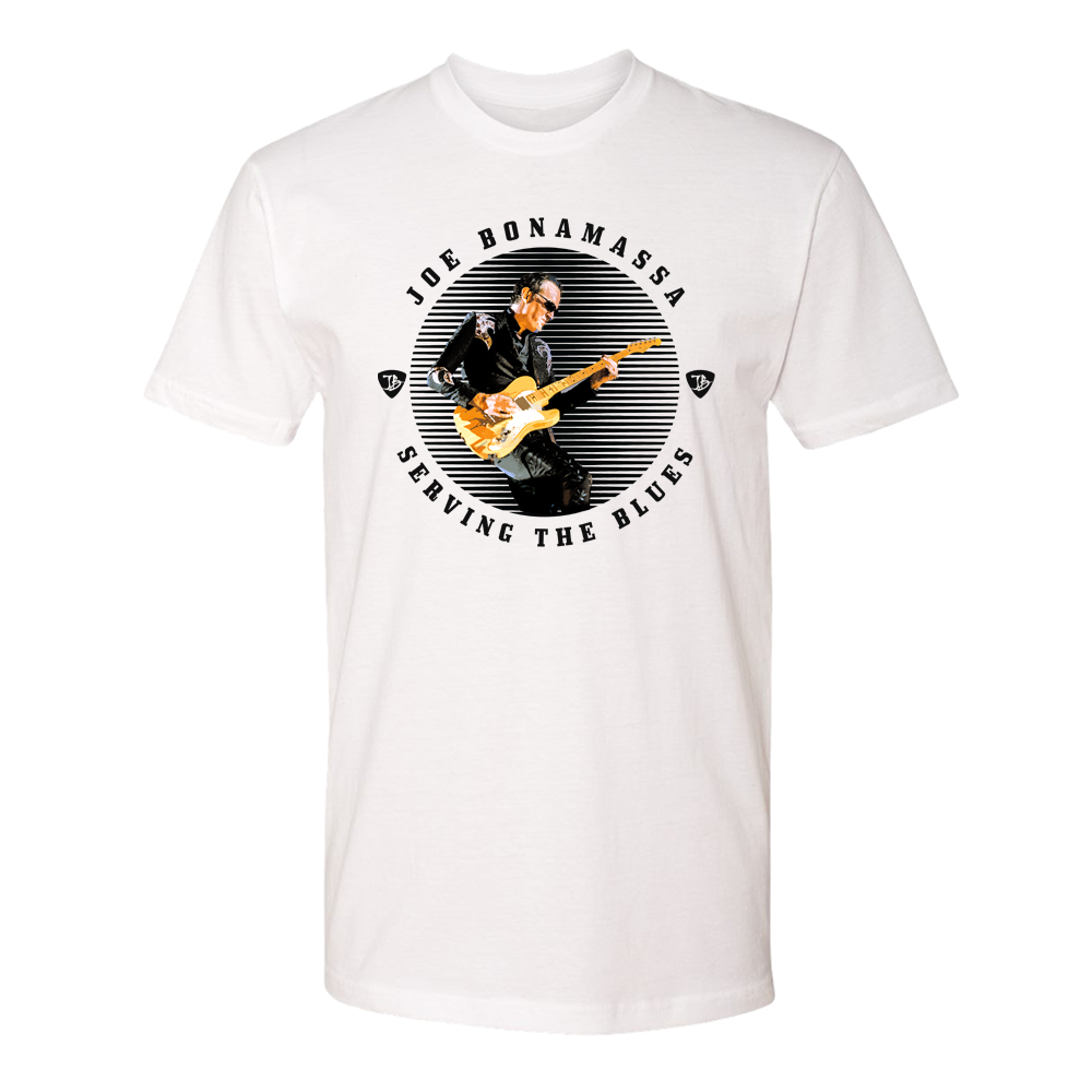 Joe Bonamassa Serving the Blues Coin t-skjorte rød