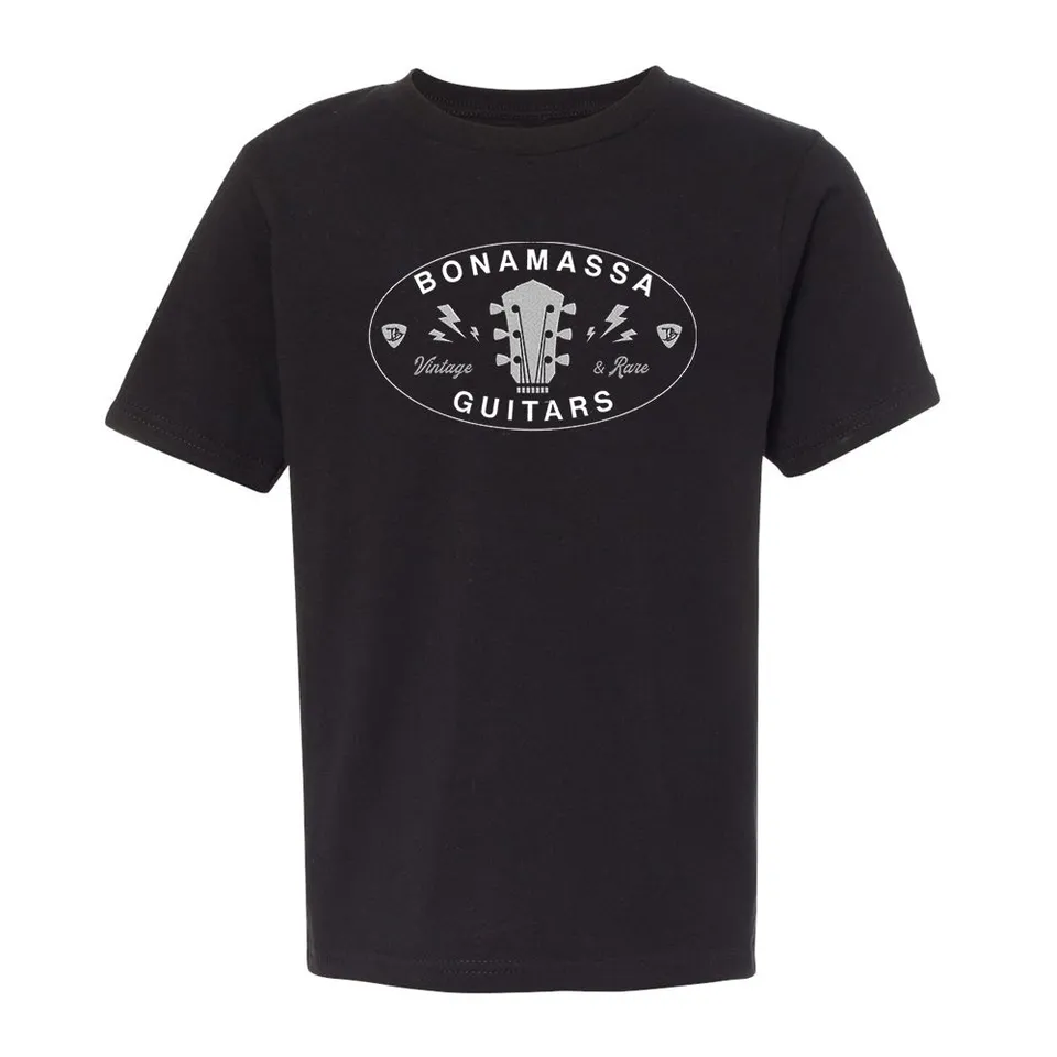 Joe Bonamassa Vintage & Rare Oval Logo T-skjorte barn bomull