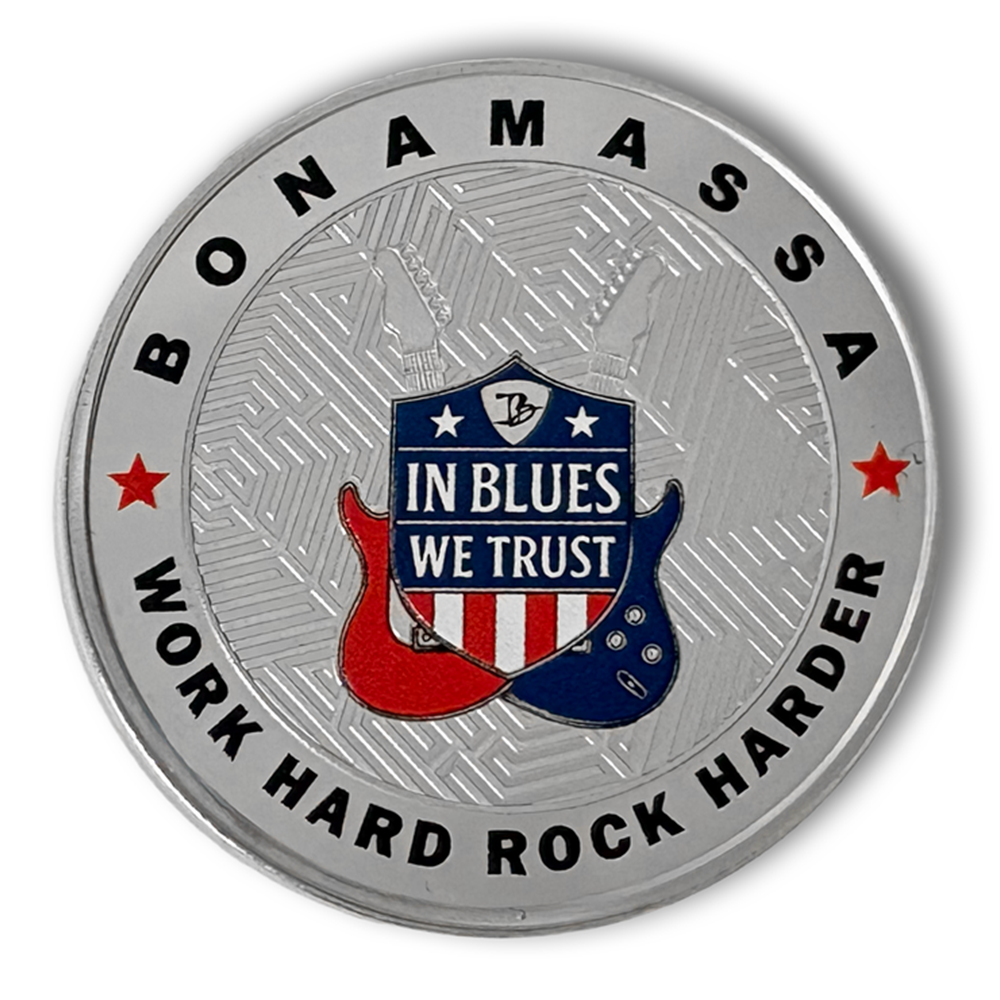 Joe Bonamassa 2025 JB Fine Silver sølvmynt 1 oz limited edition