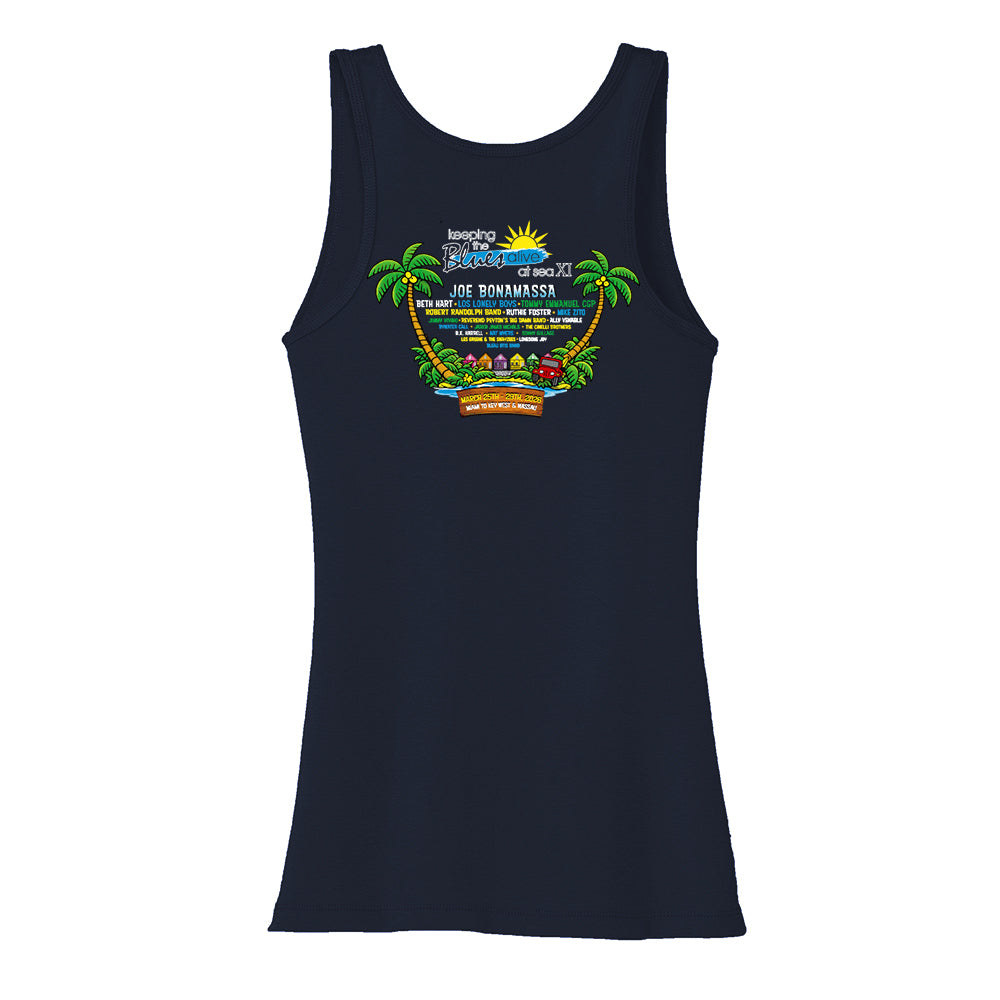 Joe Bonamassa KTBA at Sea XI singlet 2026 dame