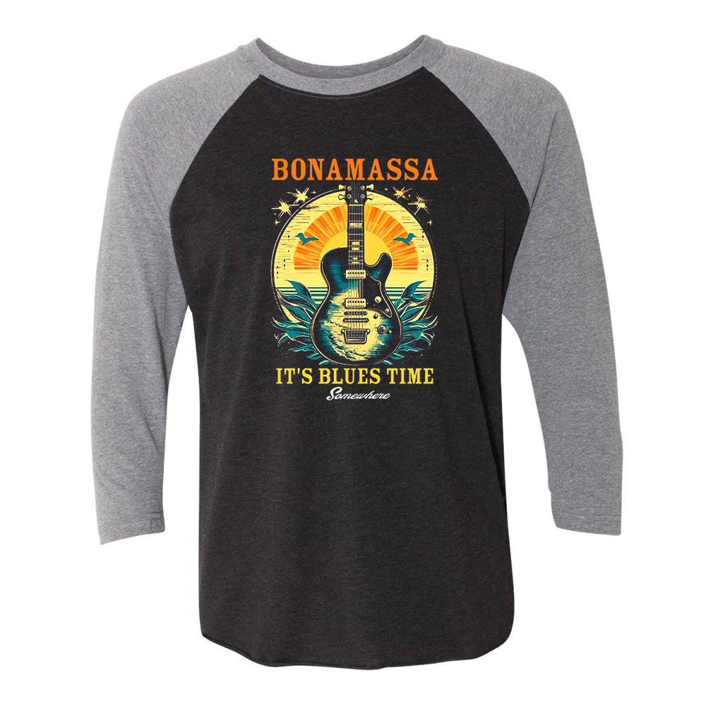 Joe Bonamassa It's Blues Time Somewhere 3/4 t-skjorte