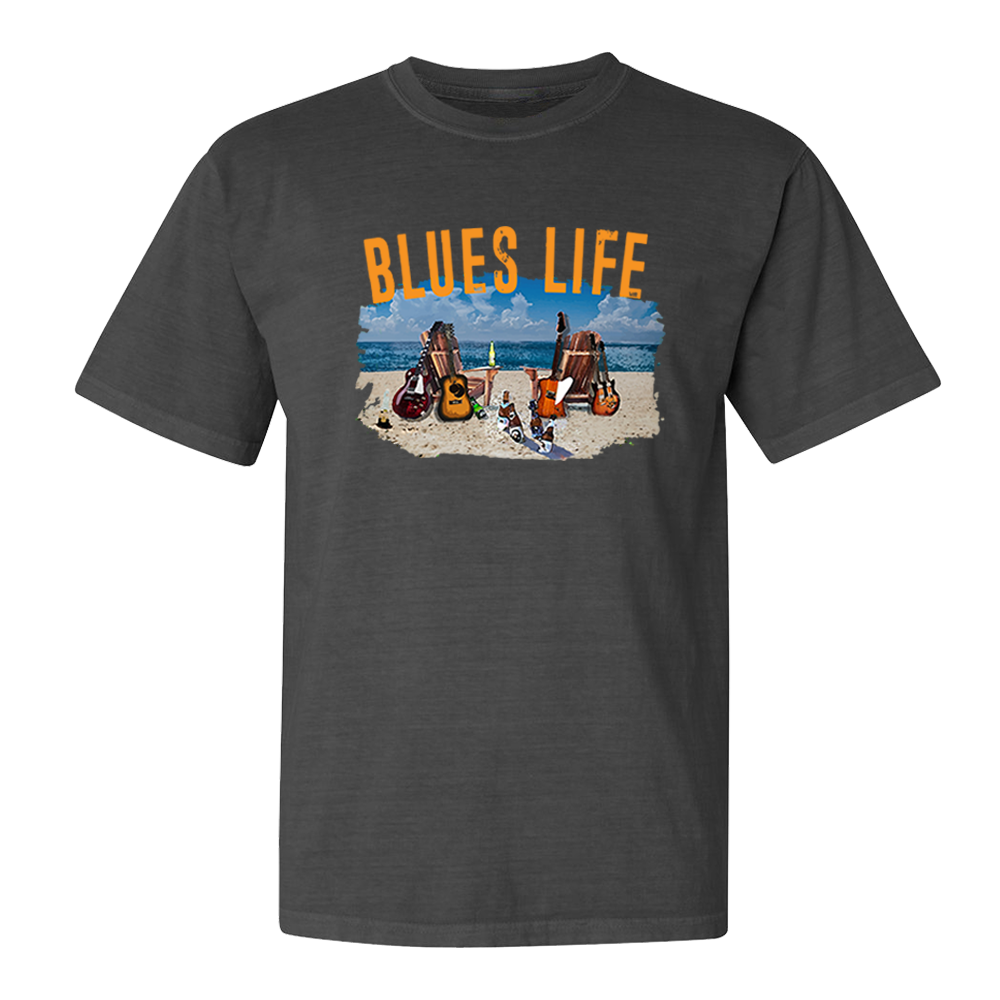 Joe Bonamassa Blues Life t-skjorte unisex brysttrykk