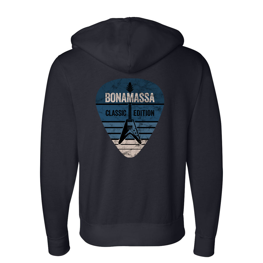 Joe Bonamassa Classic Blues Pick zip-hoodie svart
