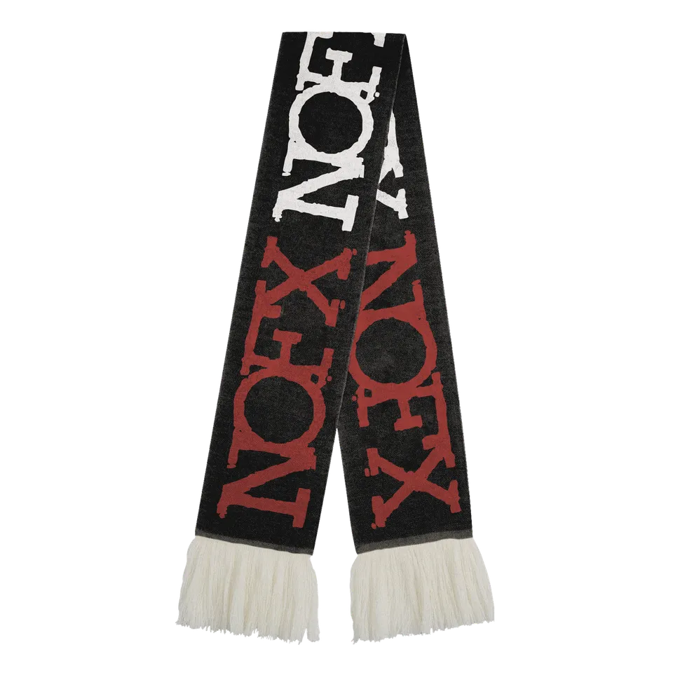 NOFX Logo skjerf 100% ull
