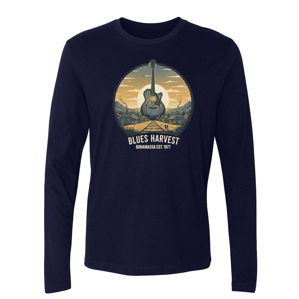 Joe Bonamassa Blues Harvest langermet svart bomull