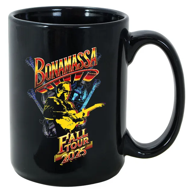 Joe Bonamassa 2025 Fall Tour krus 11 oz keramikk