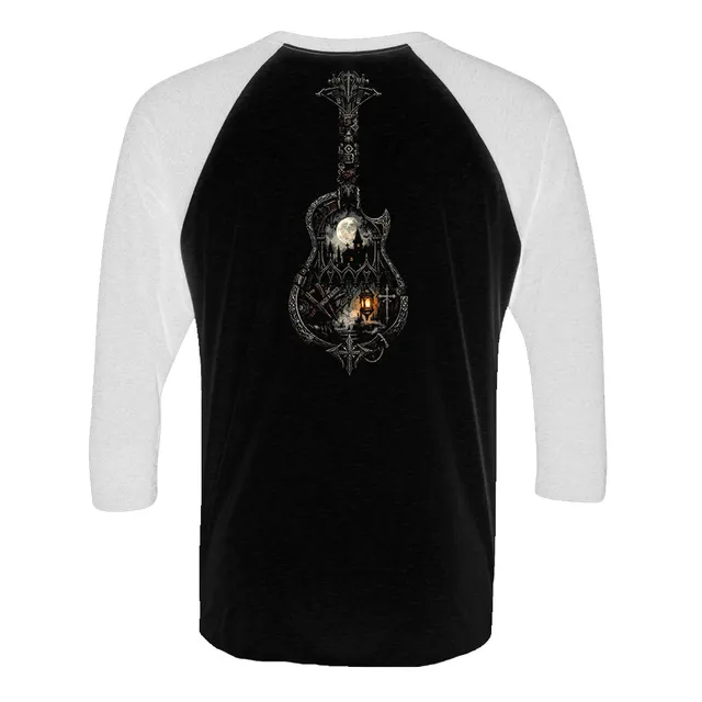 Joe Bonamassa Nightfall Blues 3/4 t-skjorte unisex triblend