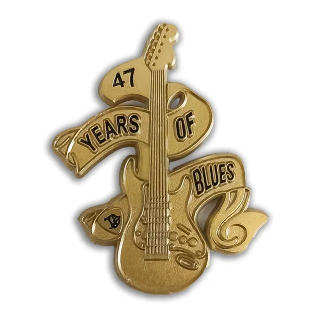 Joe Bonamassa 47 Years of Blues pin limited edition