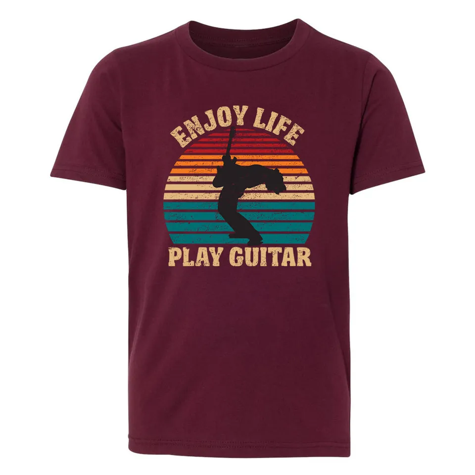 Joe Bonamassa Vintage Enjoy Life barne t-skjorte svart bomull