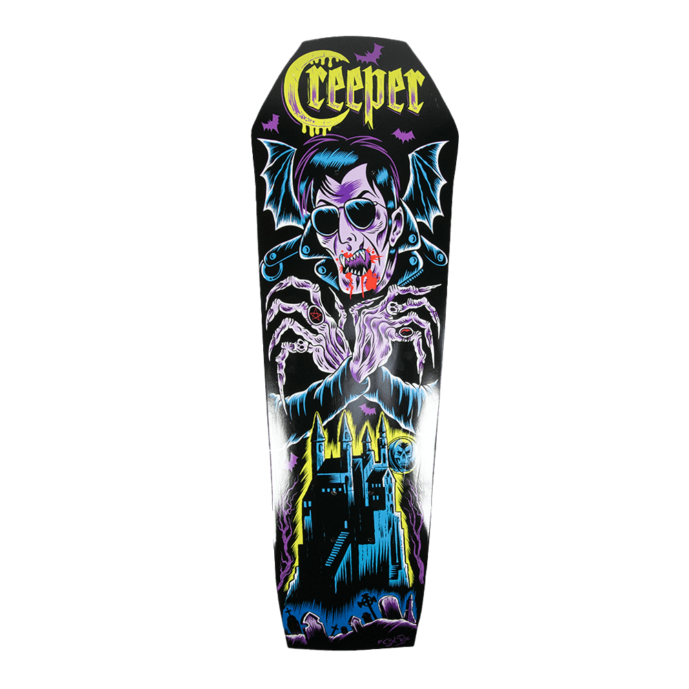 Creeper Sol Rac Coffin skateboarddekk plywood