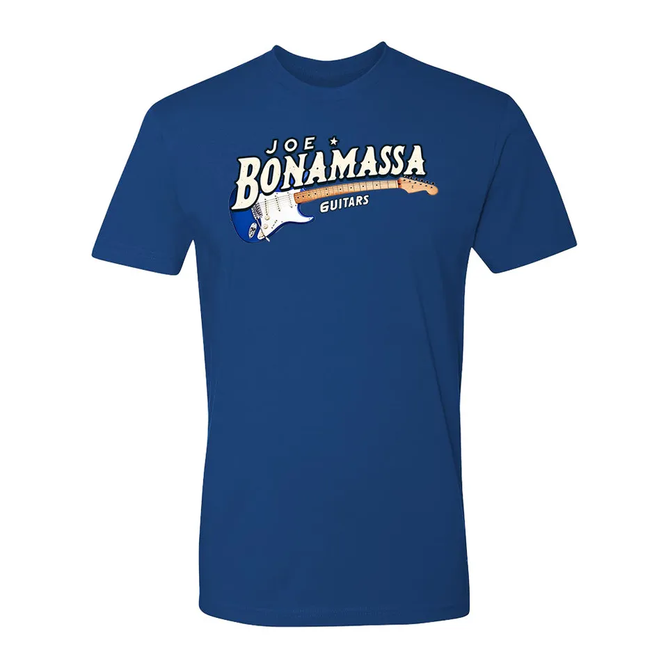 Joe Bonamassa Royal Strat T-skjorte unisex svart bomull