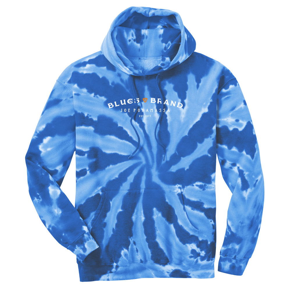 Joe Bonamassa Blues Brand tie-dye hettegenser unisex